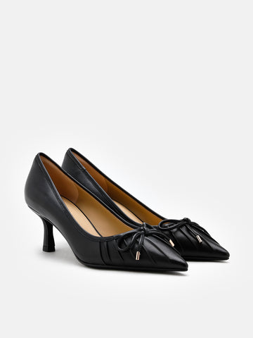 Lliata Ribbon Pumps- Black
