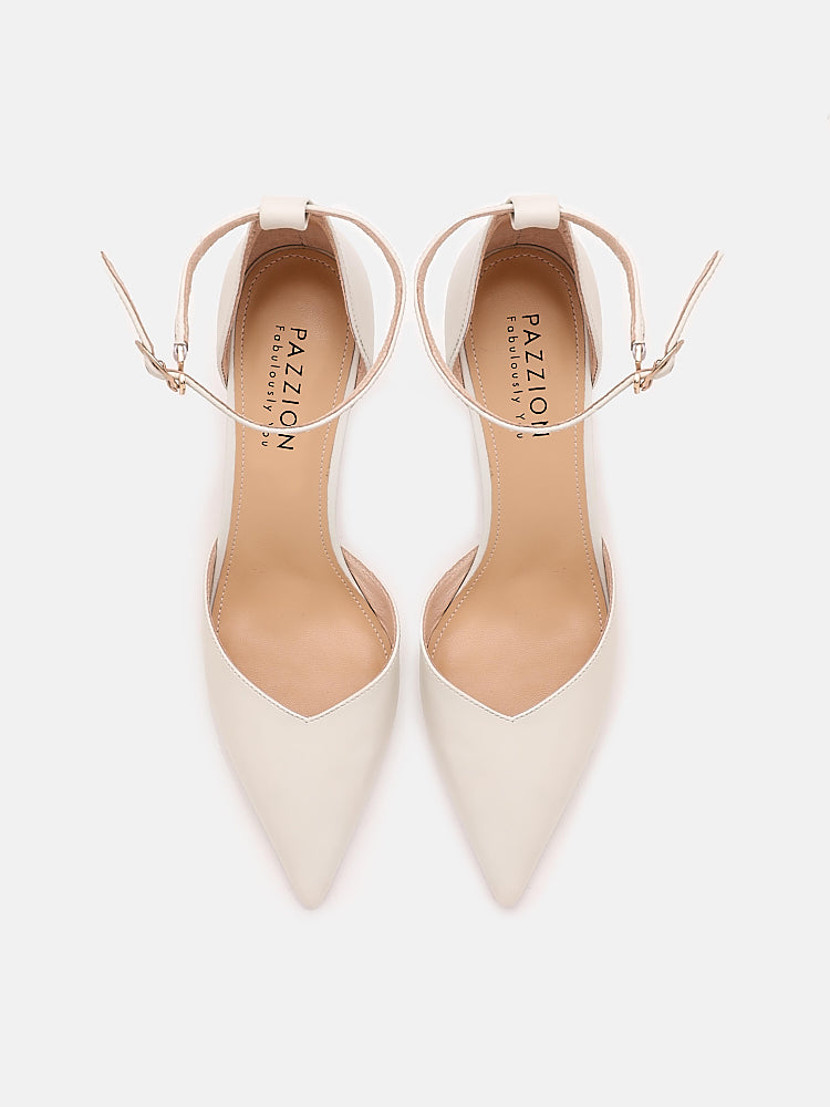 Delicate Pearl Strap Stiletto