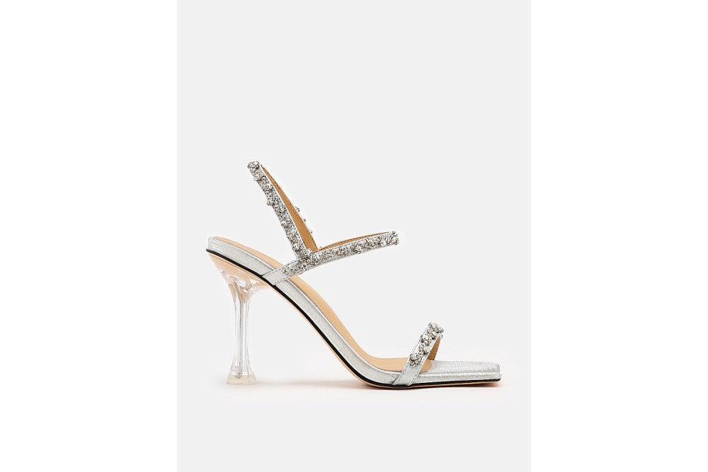 Amadea Strappy Silver