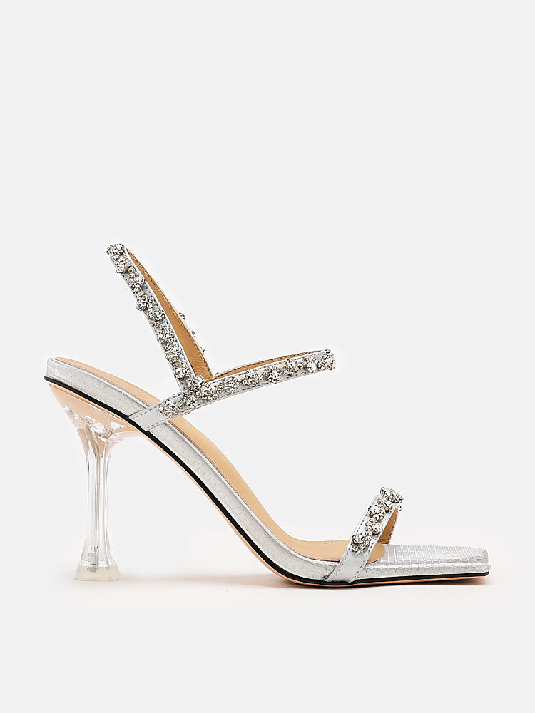 Amadea Strappy Silver