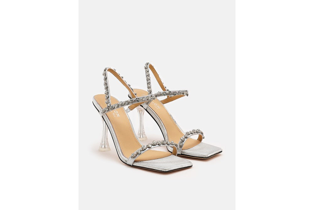 Amadea Strappy Silver