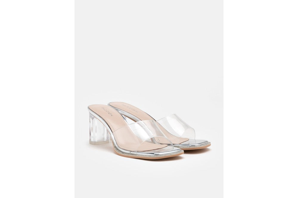 Gwen Jelly Mule Heels