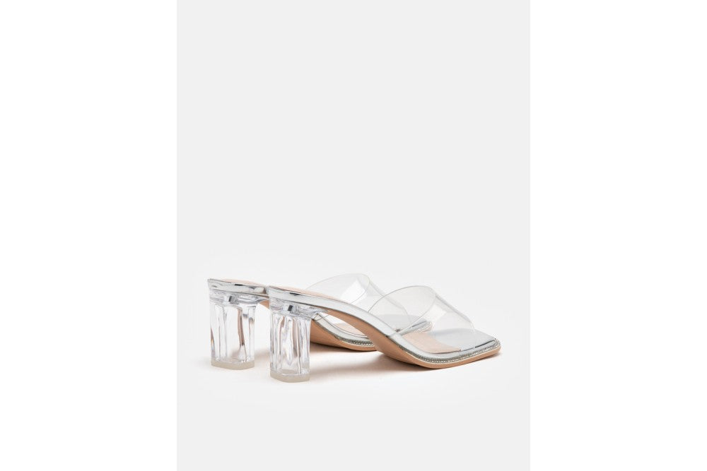 Gwen Jelly Mule Heels