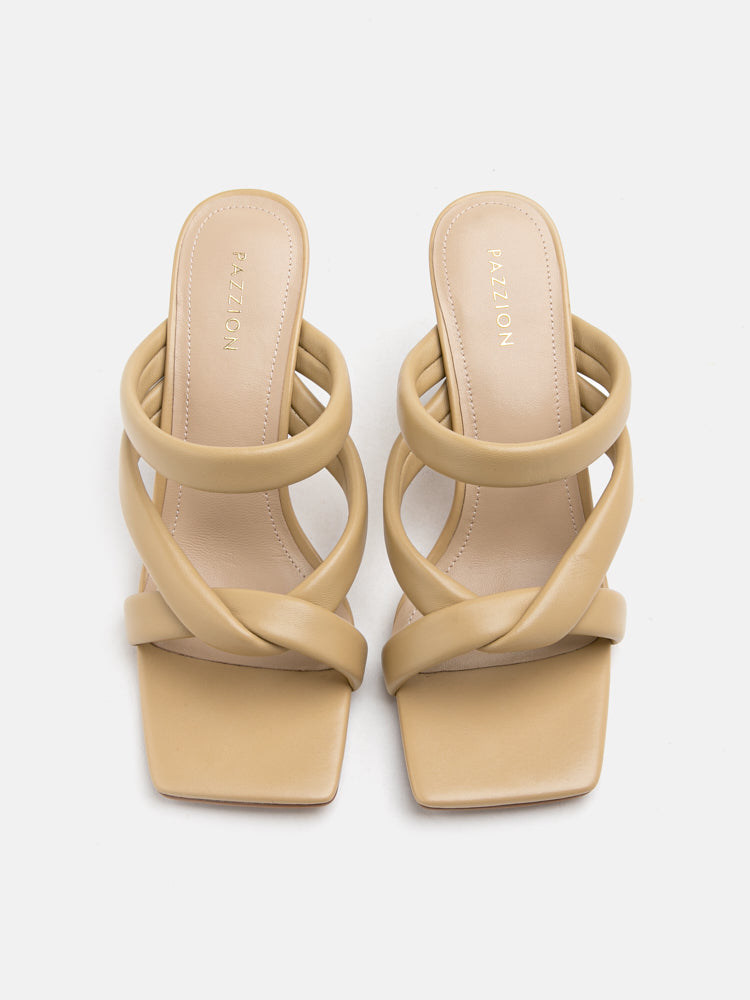 Taliha Cross Strappy Heels