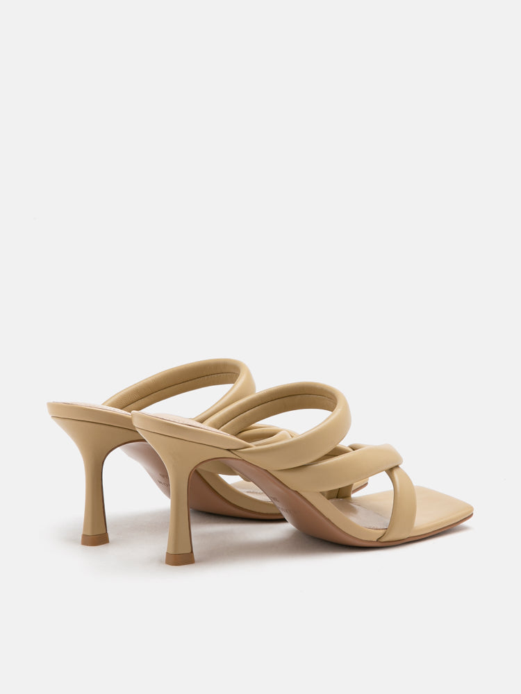 Taliha Cross Strappy Heels