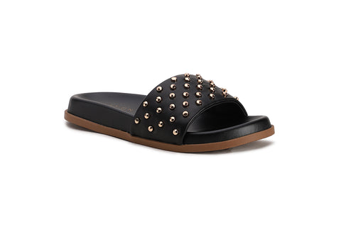 Studs Embellished Slides