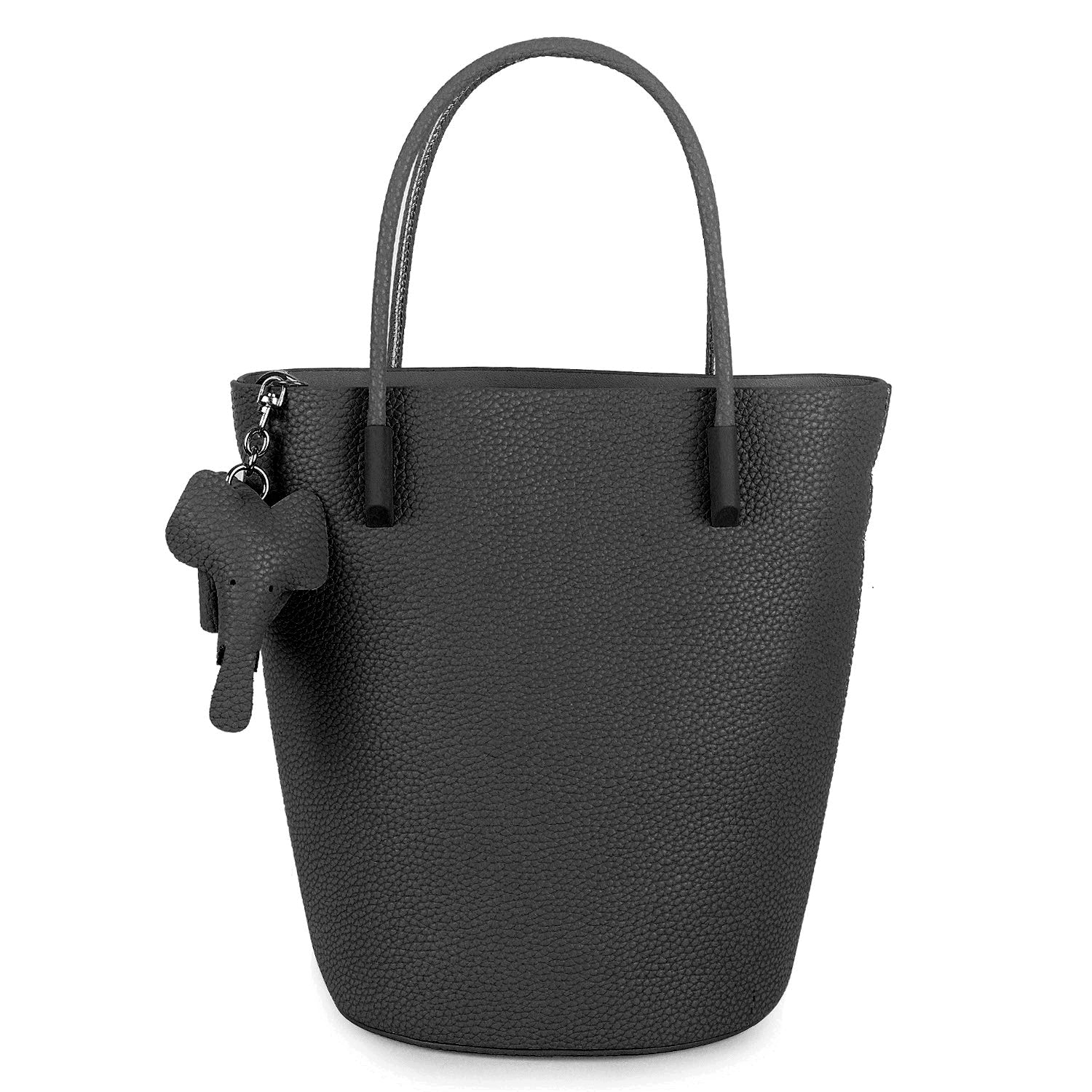 Stormy Garden Bucket Bag-6686 Black