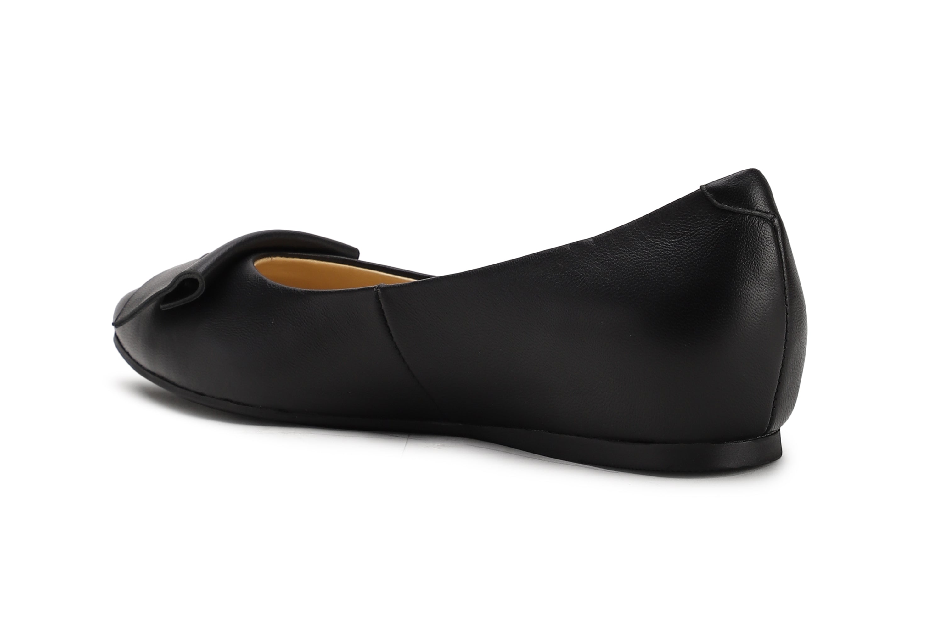 LEATHER BALLET FLATS